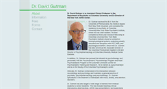 Desktop Screenshot of drdavidgutman.com
